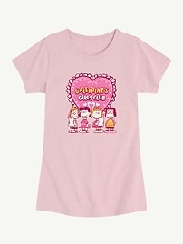 Image number 1 showing, Peanuts Galentines Girls Club Short Sleeve Graphic T-Shirt For Toddler