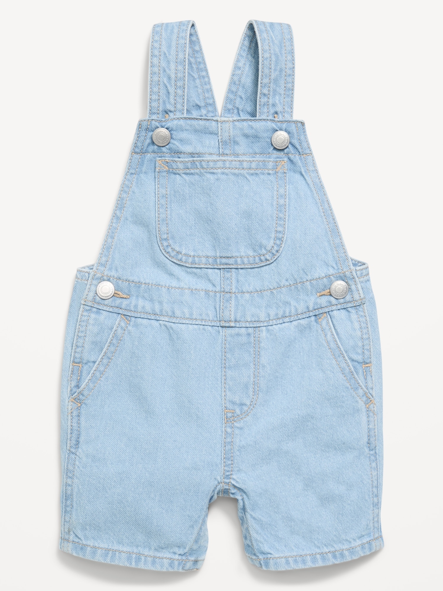 Baggy Jean Shortalls for Baby