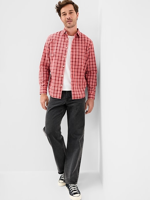 Image number 3 showing, Classic Fit Everyday Plaid Poplin Shirt
