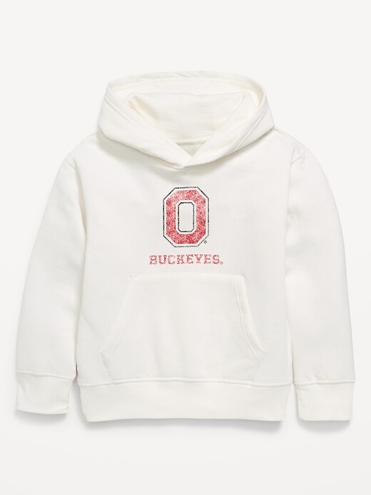 Image number 2 showing, College Graphic Gender-Neutral Hoodie for Kids