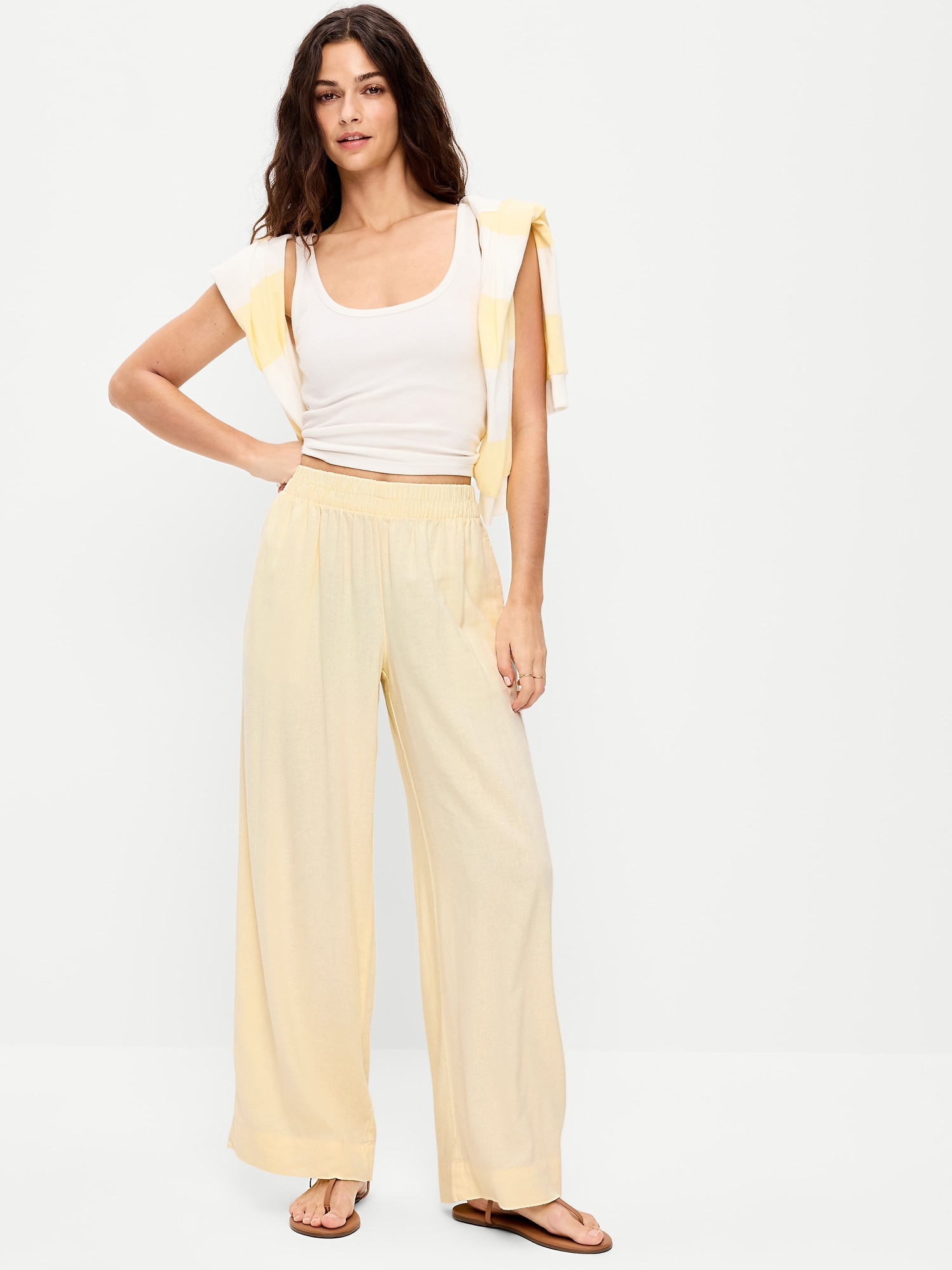 Tailored Linen Pants | Old Navy