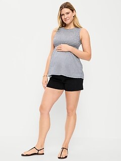 Maternity Full-Panel Wow Short -- 4-inch inseam