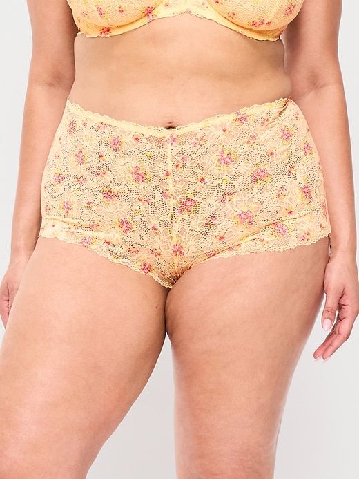 Image number 7 showing, Lace Boyshort Underwear