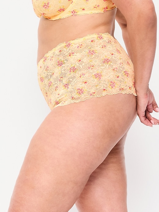 Image number 8 showing, Lace Boyshort Underwear
