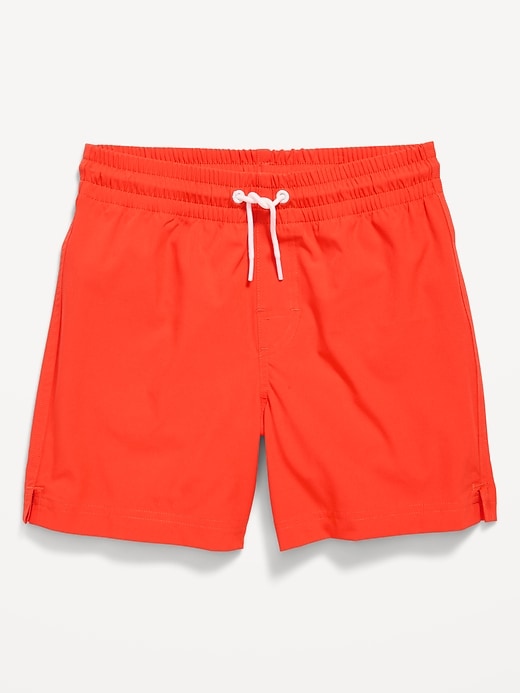 Image number 1 showing, Solid Swim Trunks for Boys