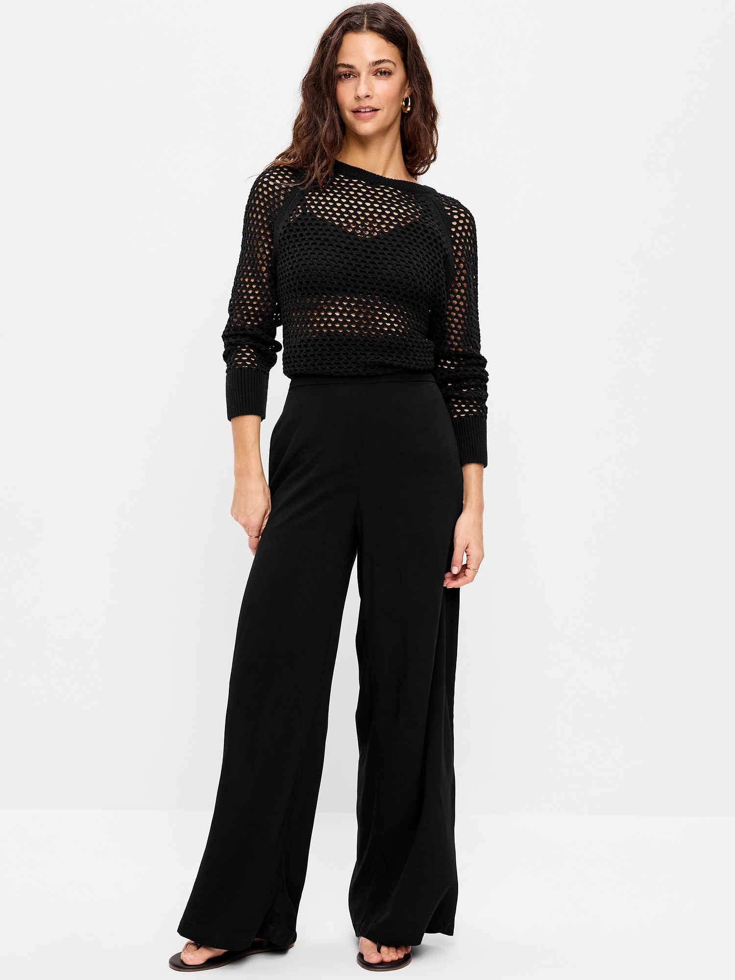 High-Waisted Playa Wide-Leg Pants - image 4