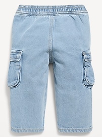 Image number 2 showing, Baggy Barrel-Leg Cargo Jeans for Baby