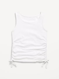 Image number 1 showing, Side-Ruched Tank Top for Girls