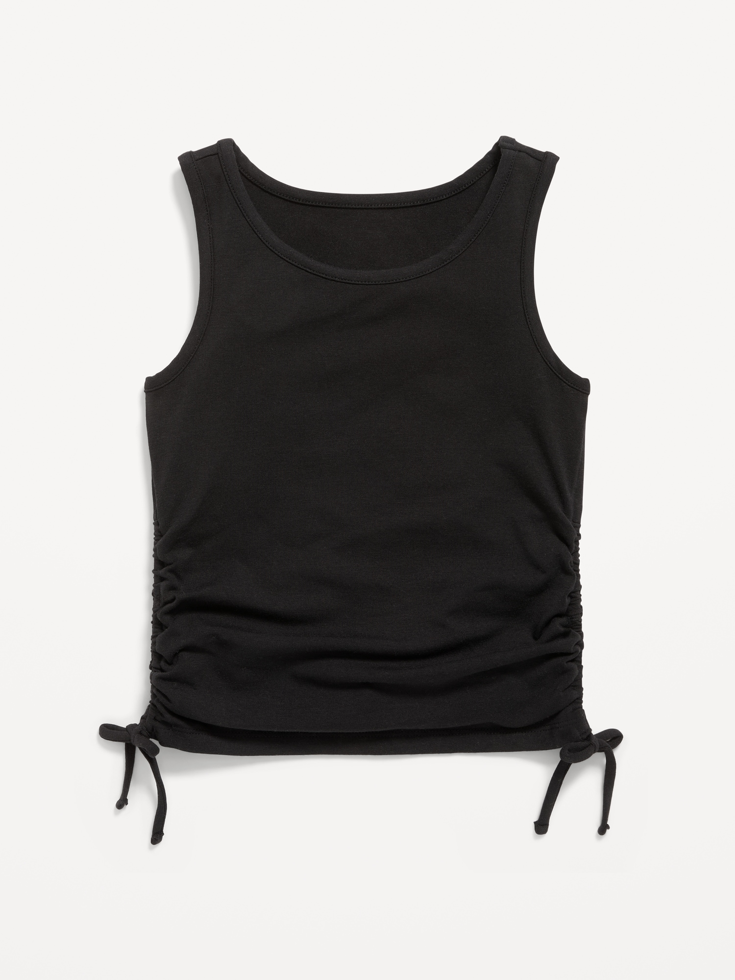 Side-Ruched Tank Top for Girls