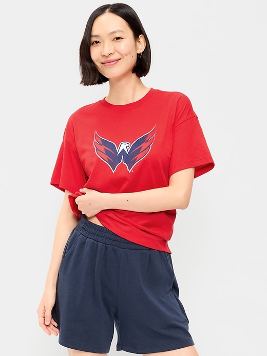 Image number 1 showing, NHL Crew-Neck T-Shirt for Women