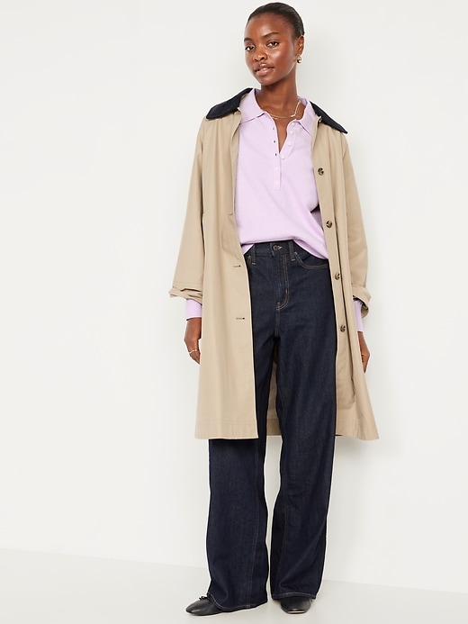 Image number 3 showing, SoSoft Lite Cropped Polo