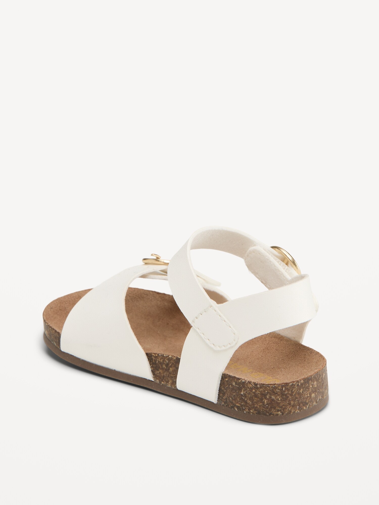 Сандалии Old Navy Double-Strap Sandals для малышей, цвет: Костяной — фото 3