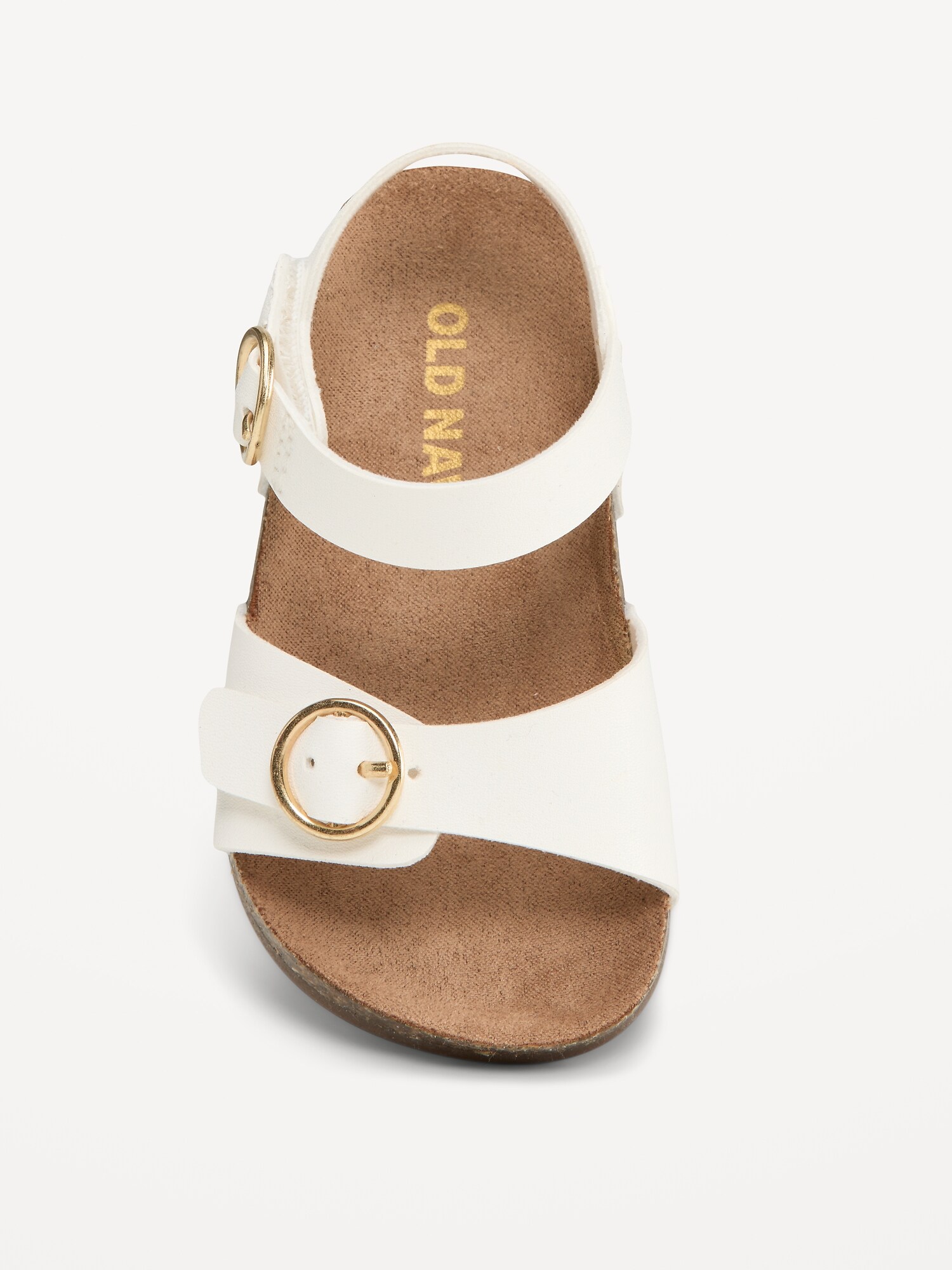 Сандалии Old Navy Double-Strap Sandals для малышей, цвет: Костяной — фото 2