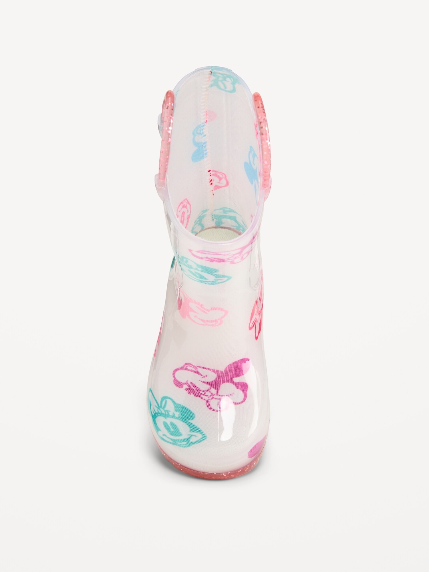 Ботинки Old Navy Disney© Rain Boots для девочек-малышей, цвет: Minnie Mouse — фото 2