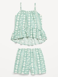 Image number 3 showing, Printed Sleeveless Top and Shorts Set for Toddler Girls