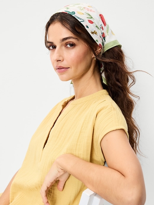 Image number 1 showing, Cotton Scarf