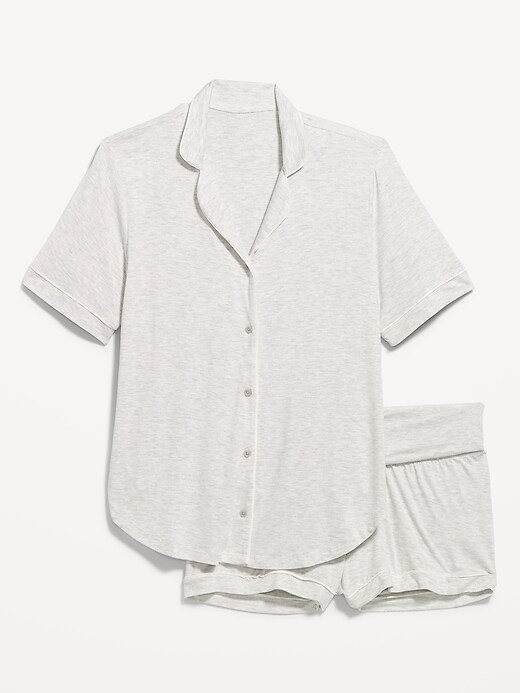 Image number 1 showing, Maternity Classic Pajama Short Set