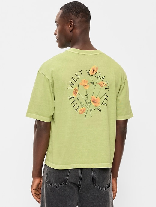 Image number 2 showing, Graphic Cropped T-Shirt