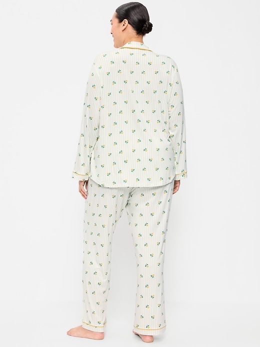 Image number 8 showing, Sunday Sleep Knit Jersey Pant Set