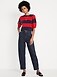 High-Waisted Barrel Ankle Jeans - image 5