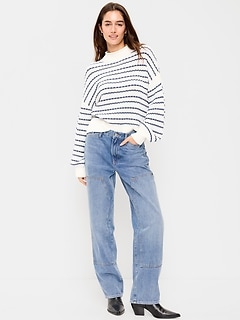 High-Waisted OG Loose Rigid Jeans