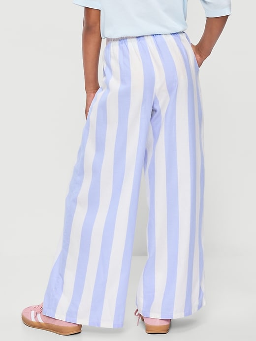 Image number 2 showing, Pull-On Loose Twill Pants for Girls