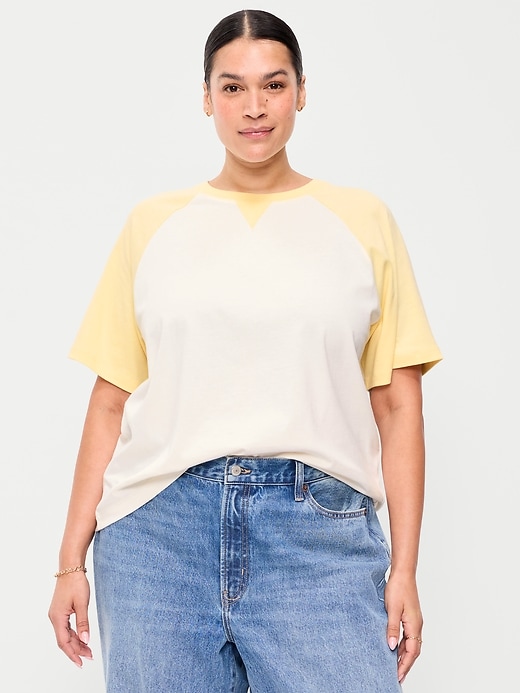 Image number 7 showing, Vintage Crew-Neck Raglan T-Shirt