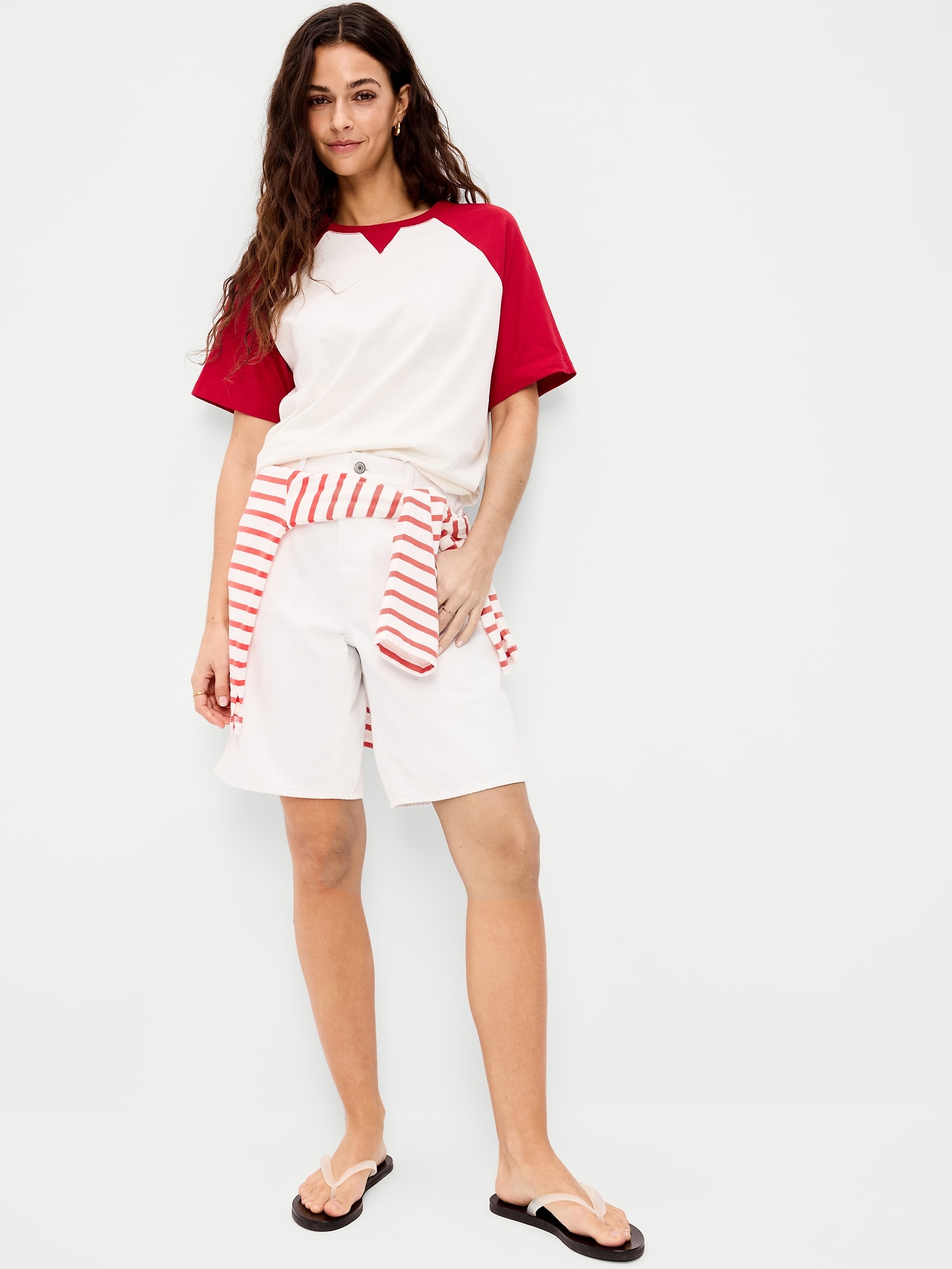 Image number 3 showing, Vintage Crew-Neck Raglan T-Shirt