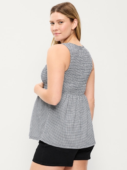Image number 2 showing, Maternity Smocked Top