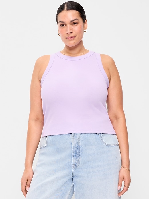 Image number 7 showing, Snug Crop Tank Top