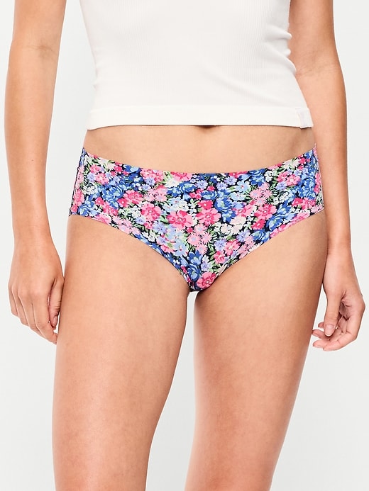 Image number 2 showing, Low-Rise No-Show Hipster Underwear 6-Pack