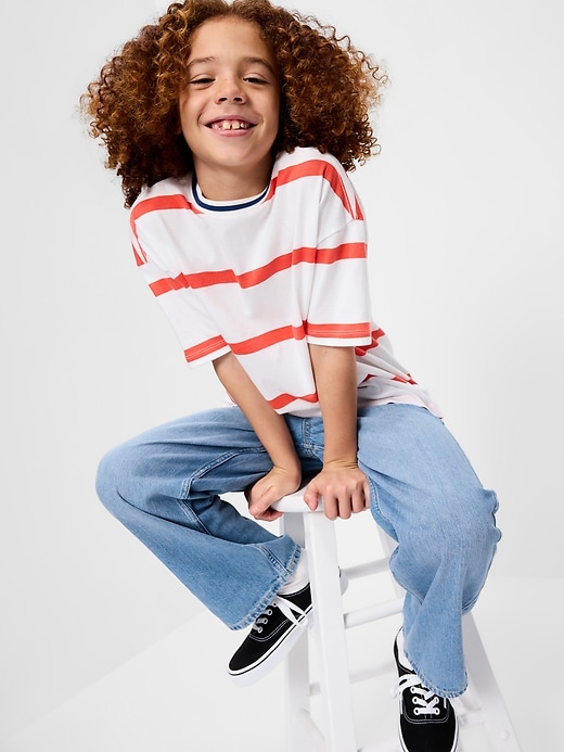 Image number 3 showing, Wow Pull-On Baggy Jeans for Boys