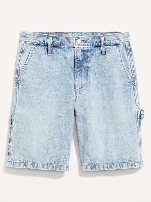 Image number 5 showing, Baggy Tech Carpenter Jean Shorts-- 10-inch inseam