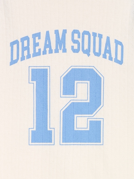 Image number 4 showing, Short-Sleeve Pointelle Sleep Top