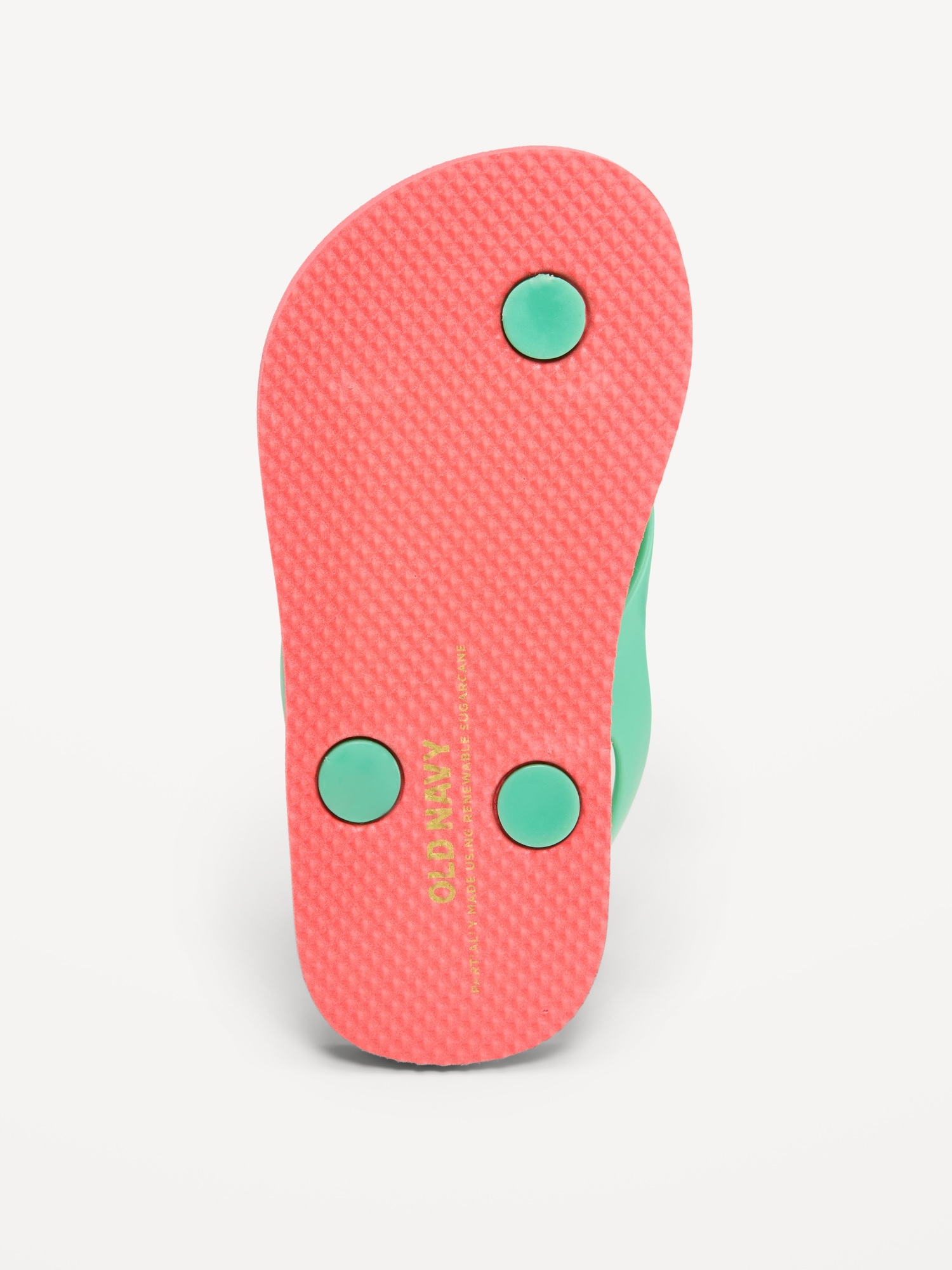 Flip-Flop Sandals for Toddler Girls (Partially Plant-Based)
