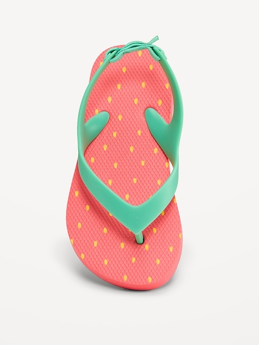 Image number 2 showing, Flip-Flop Sandals for Toddler Girls (Partially Plant-Based)