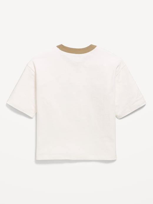 Image number 3 showing, Short-Sleeve Boxy Graphic T-Shirt for Boys