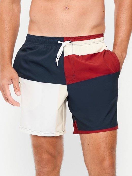 Image number 1 showing, Swim Trunks -- 7-inch inseam