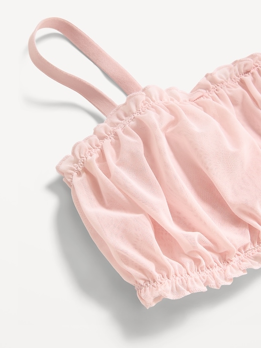 Image number 2 showing, Ruffle-Edge Mesh Bralette