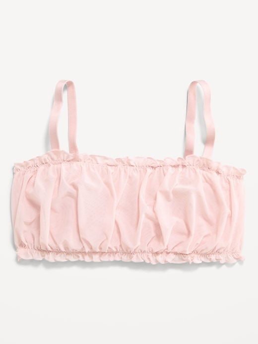 Image number 3 showing, Ruffle-Edge Mesh Bralette