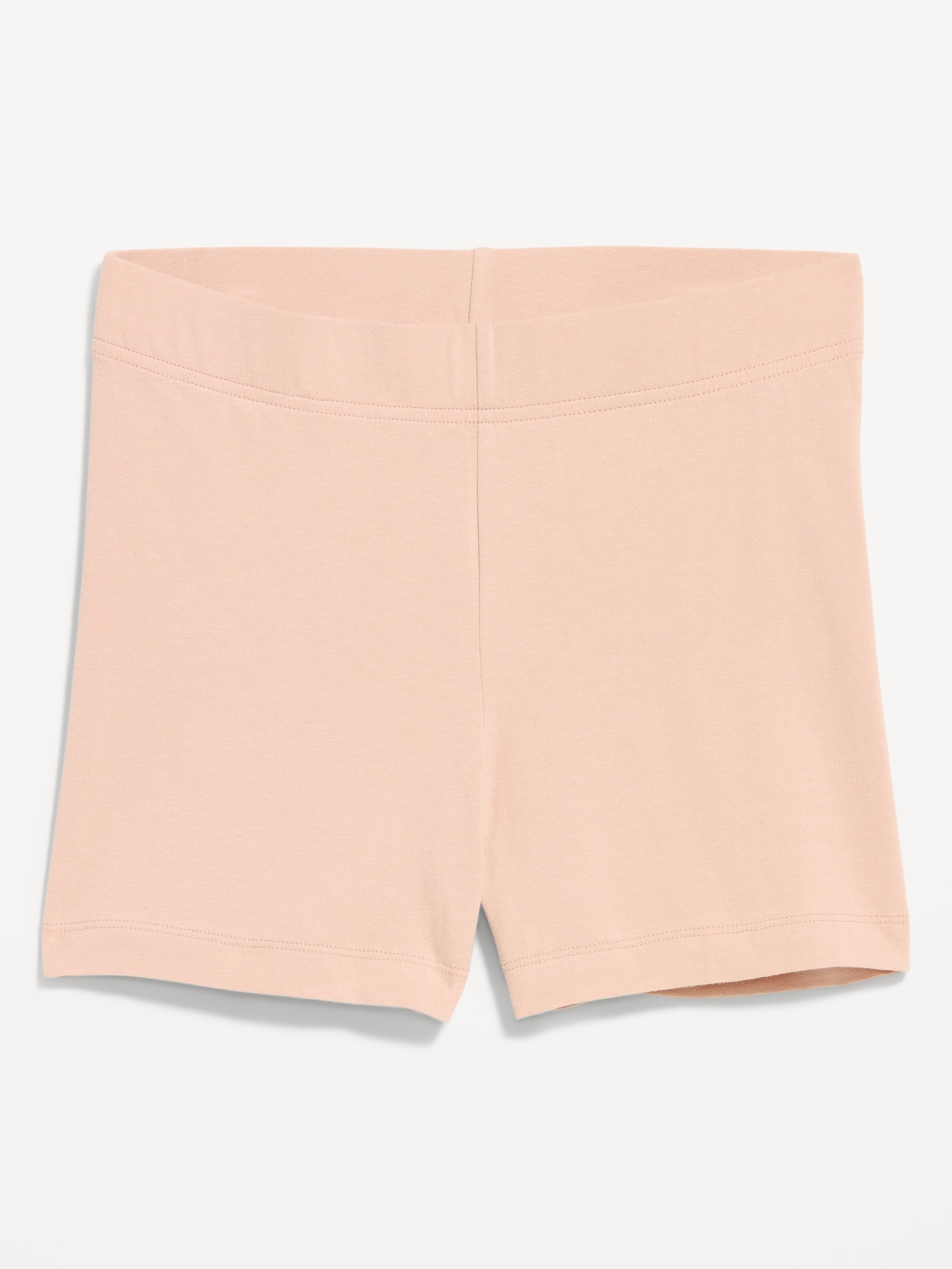 High-Waisted Jersey Biker Shorts - 4-inch inseam