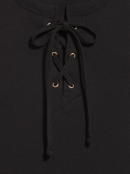 Image number 4 showing, Lace-Up Tank Top