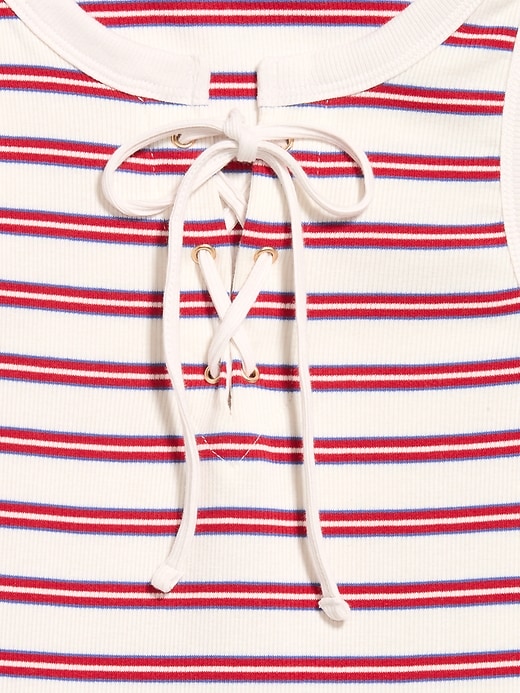 Image number 4 showing, Lace-Up Tank Top