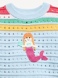Image number 4 showing, Boxy-Fit Sweater and Shorts Set for Toddler Girls