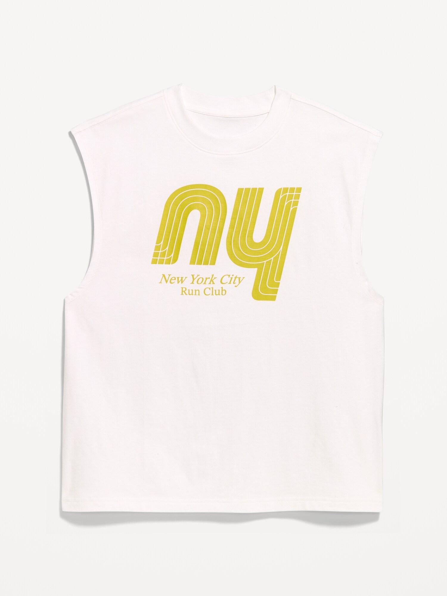 Мужская майка-борцовка Old Navy Lived-In Pro, цвет: Белый — фото 4