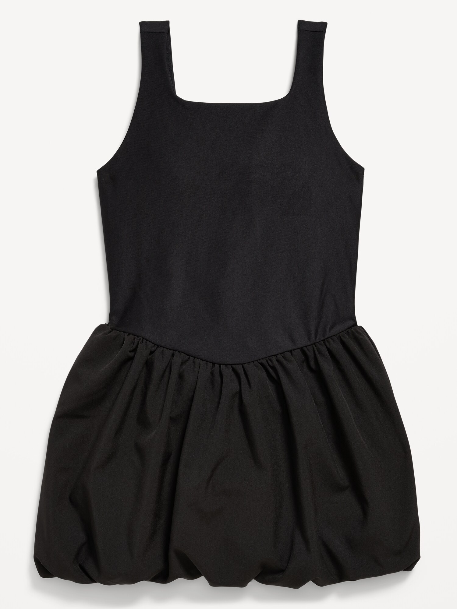 Платье Old Navy PowerSoft Sleeveless Bubble Athletic Dress для девочек, цвет: Чёрный — фото 4