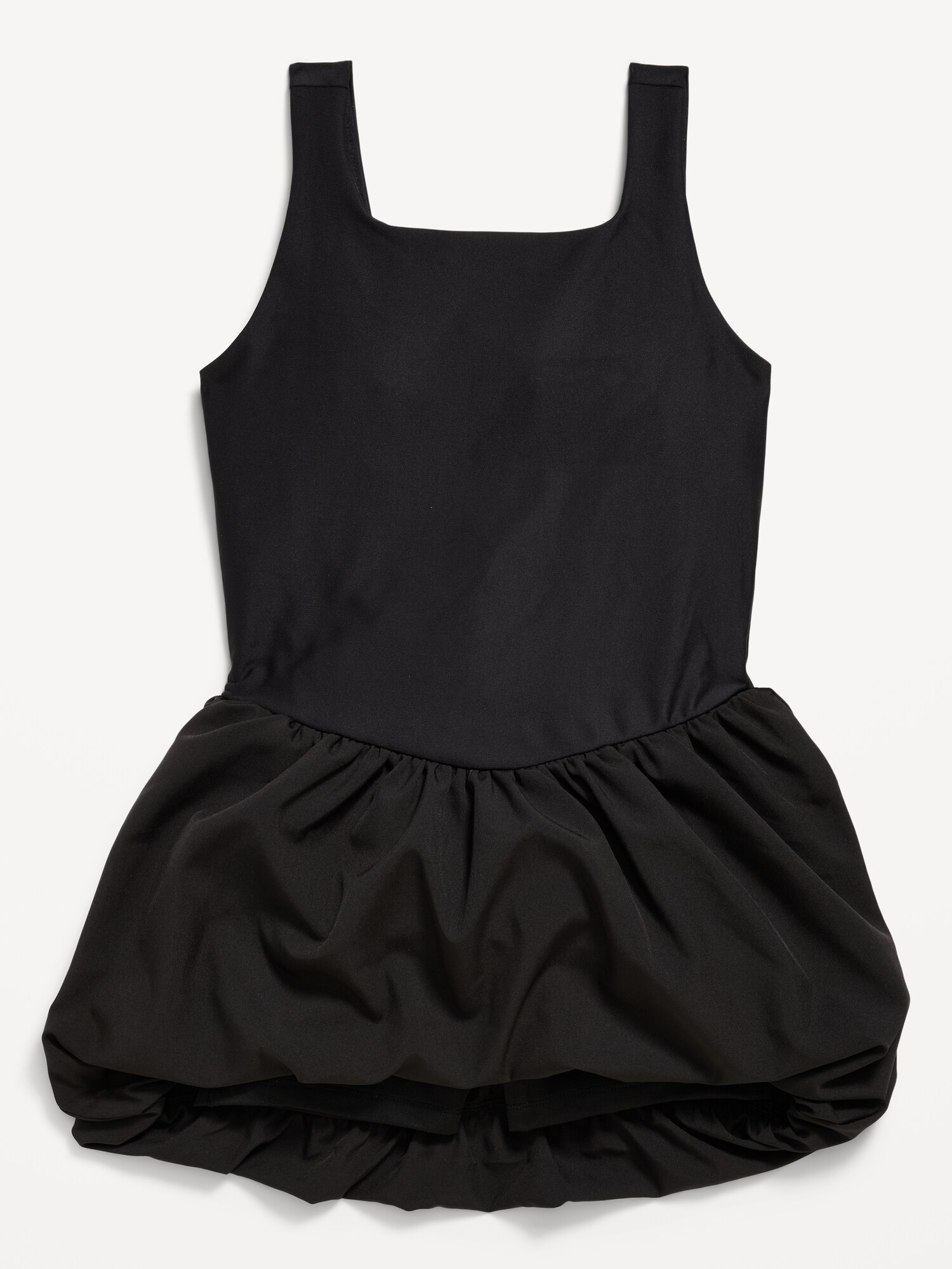 Платье Old Navy PowerSoft Sleeveless Bubble Athletic Dress для девочек, цвет: Чёрный — фото 5