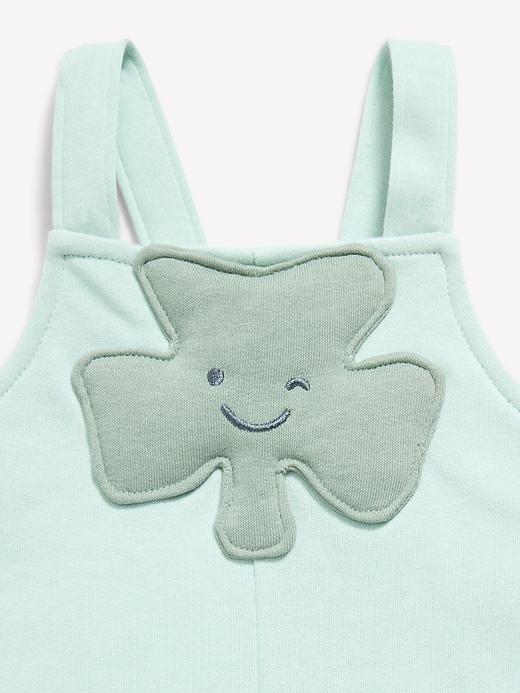 Image number 4 showing, Sleeveless French-Terry Jumpsuit for Baby