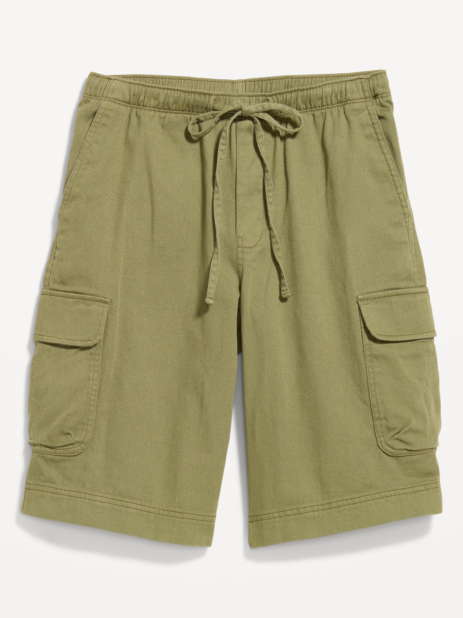 Mid-Rise Bermuda Cargo Shorts