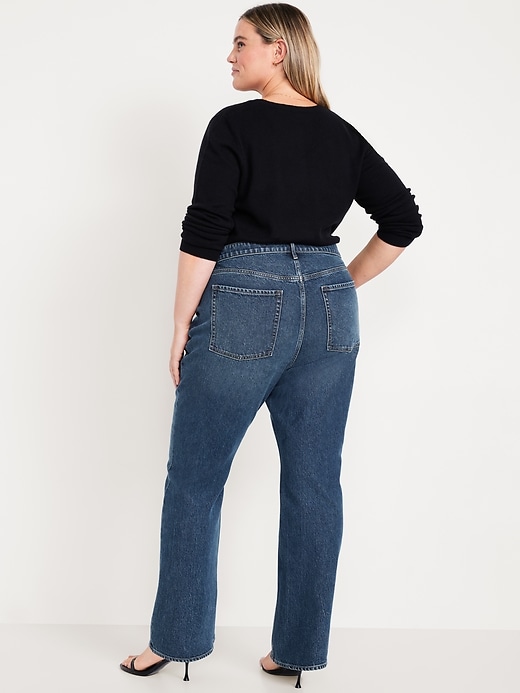 Image number 8 showing, Extra High-Waisted Boot-Cut Jeans